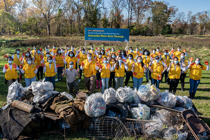 Anacostia River Area Cleanup Hosted by ASEZ WAO