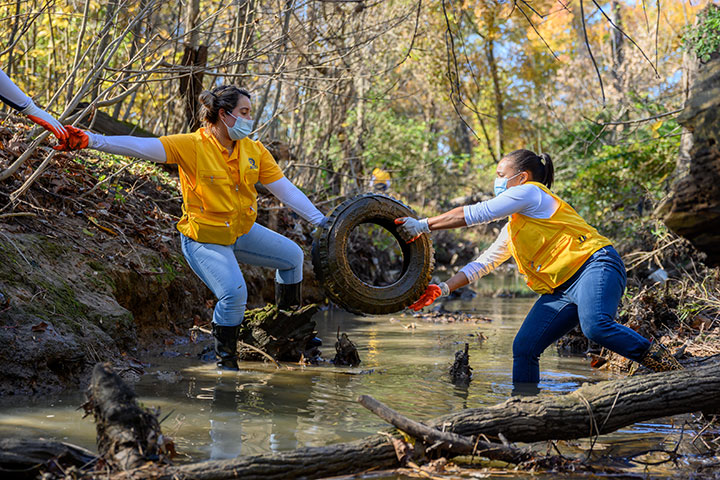 ASEZ WAO Anacostia River Cleanup 